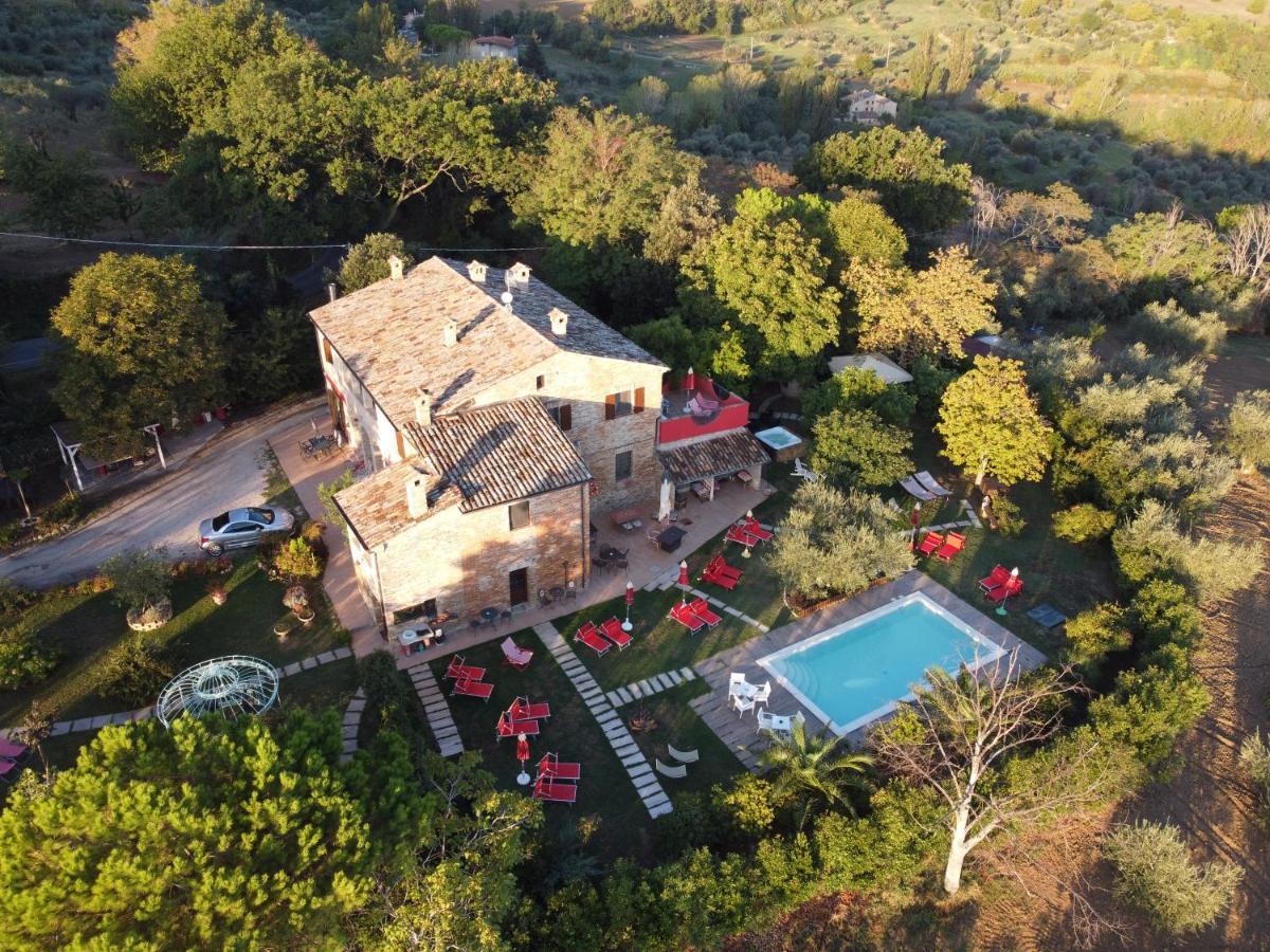Agriturismo Corte Decia Saludecio 外观 照片