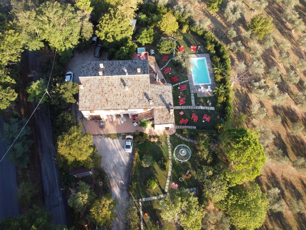 Agriturismo Corte Decia Saludecio 外观 照片