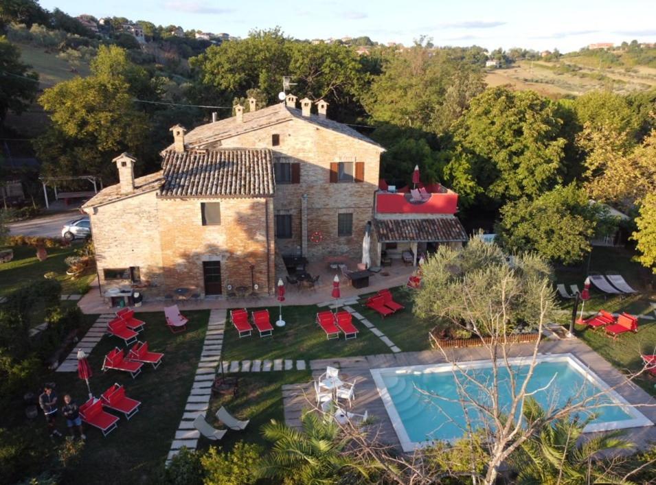 Agriturismo Corte Decia Saludecio 外观 照片