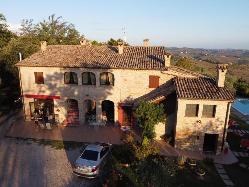 Agriturismo Corte Decia Saludecio 外观 照片