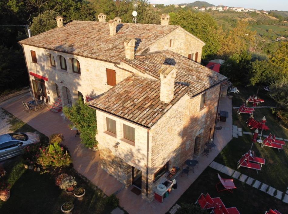Agriturismo Corte Decia Saludecio 外观 照片