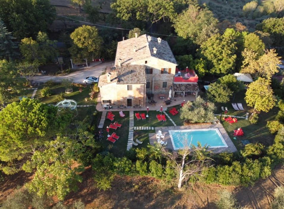 Agriturismo Corte Decia Saludecio 外观 照片